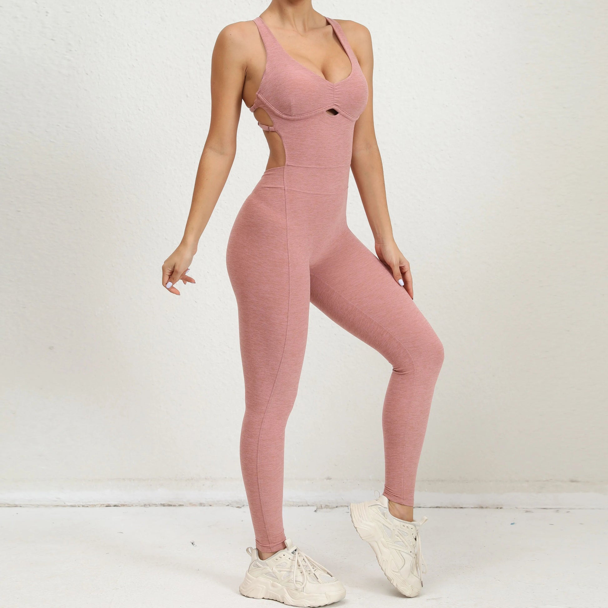Women's Fitness / Activewear Tummy Control Jumpsuit - itzy bitsy