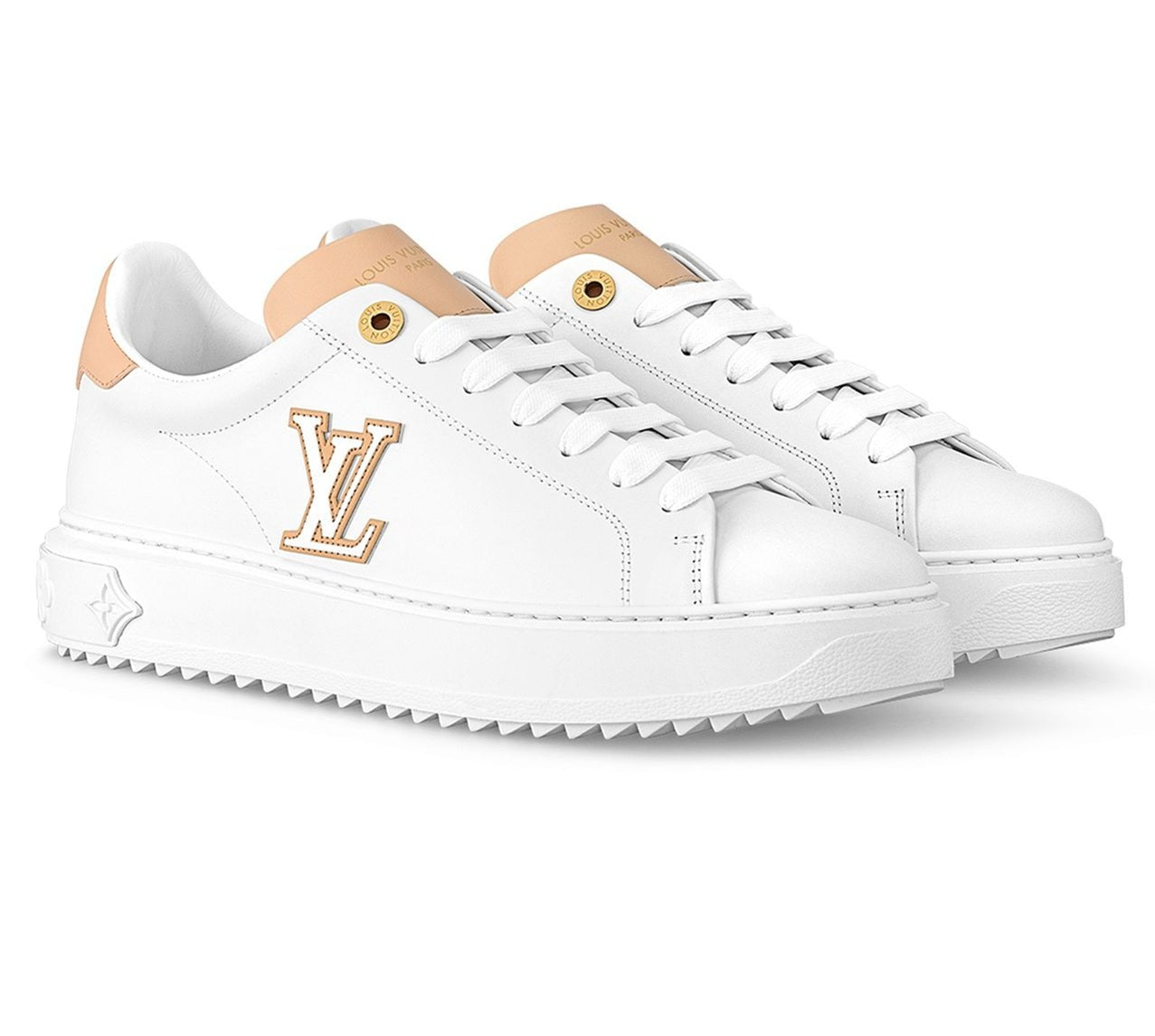 Women's Louis Vuitton Time Out Sneakers - itzy bitsy