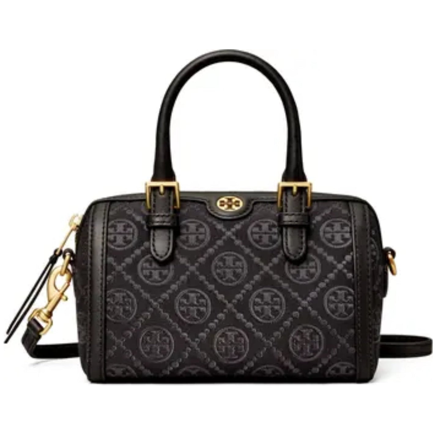 Tory Burch T Monogram Barrel Bag