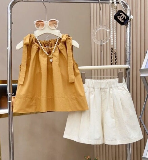 Girls Summer 2Pcs Set Fashionable Clothes