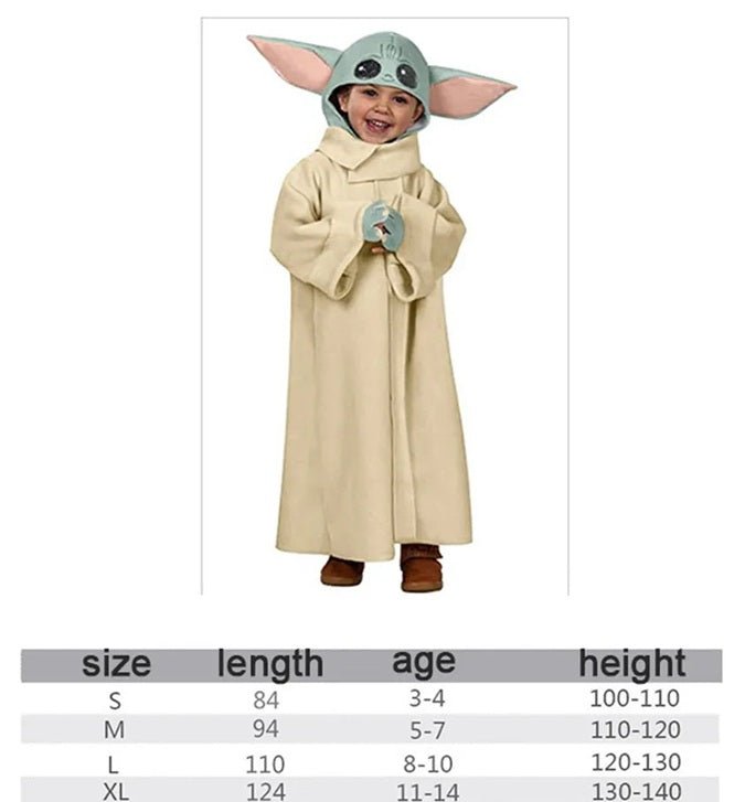 Yoda - Star Wars Costume for Kids - itzy bitsy