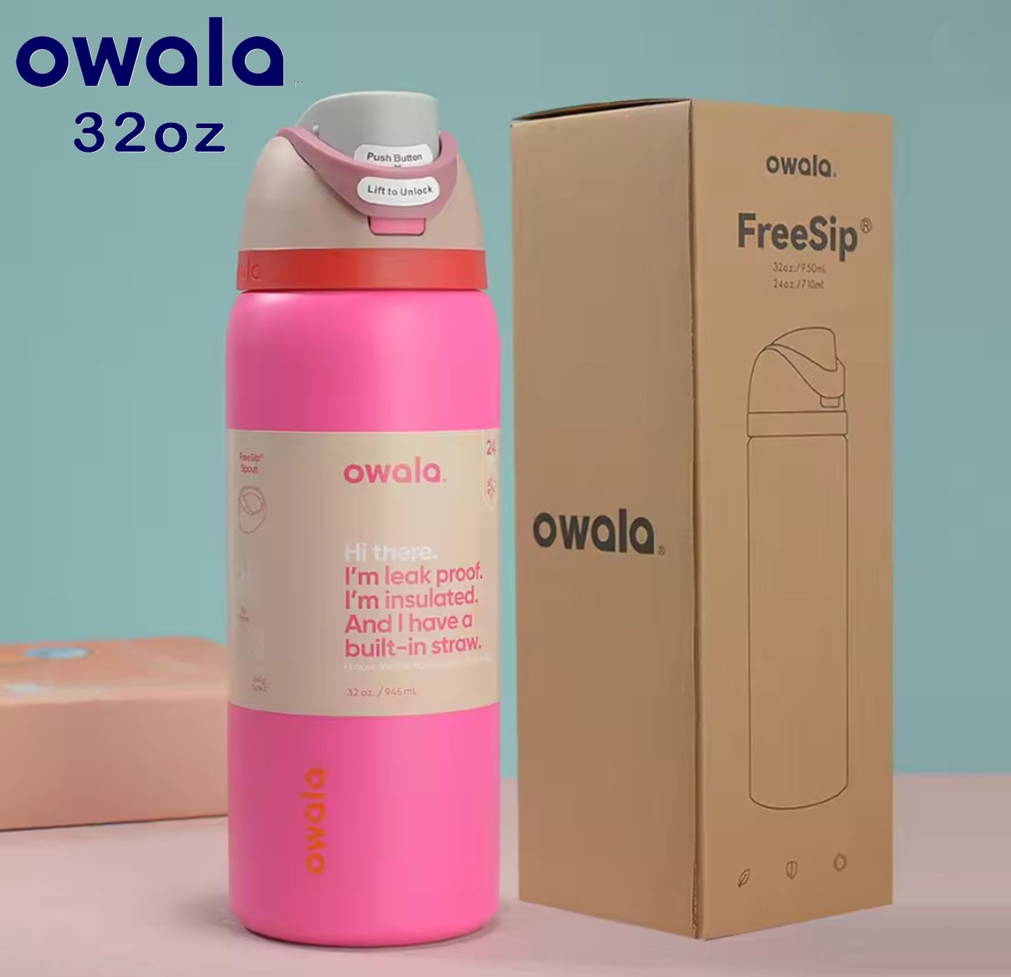 Owala FreeSip-Flasche _ 32oz 
