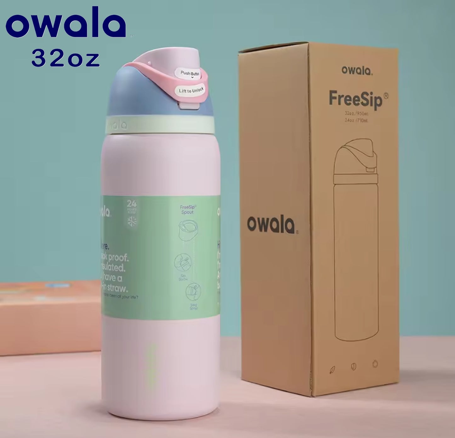 Owala FreeSip-Flasche _ 32oz 