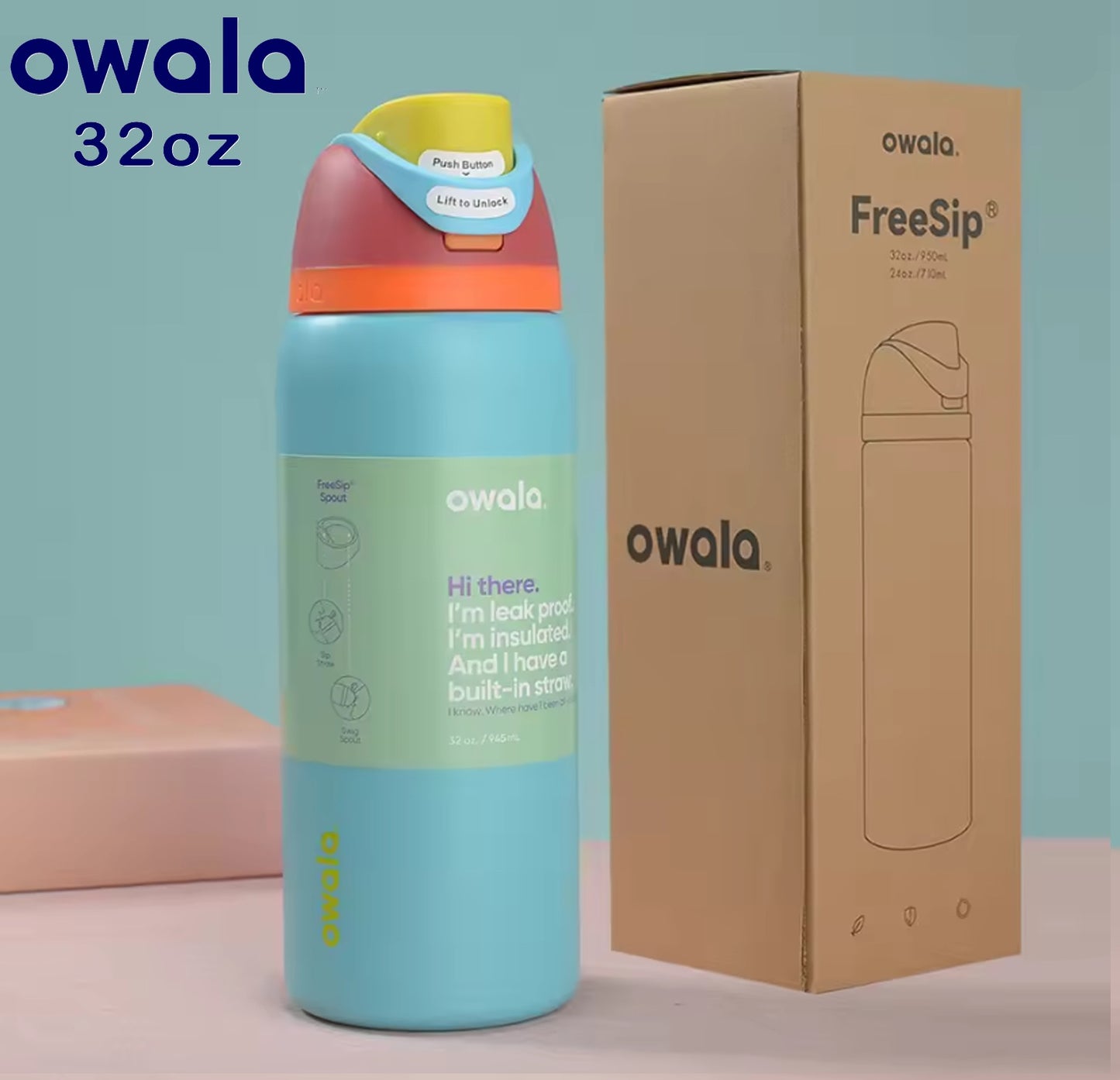 Owala FreeSip-Flasche _ 32oz 
