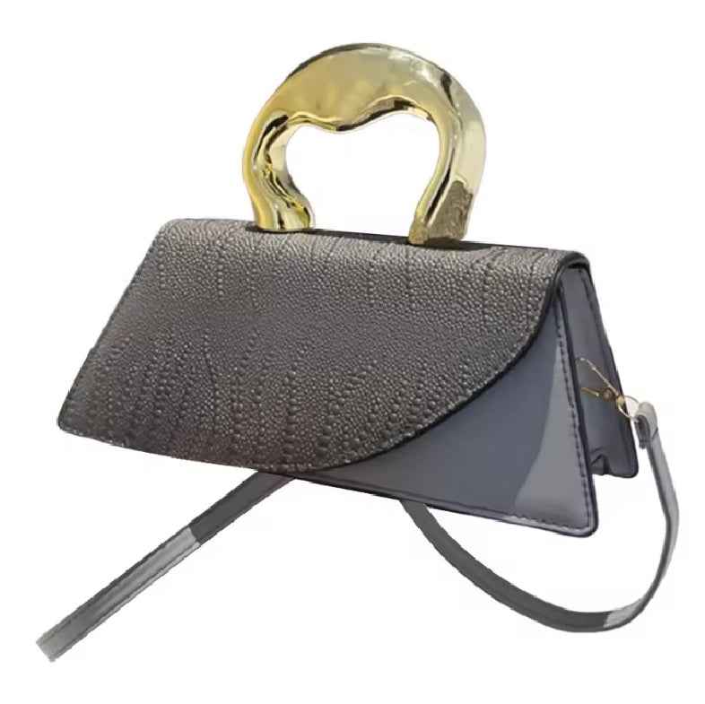 Women Crocodile Pattern Crossbody Handbag