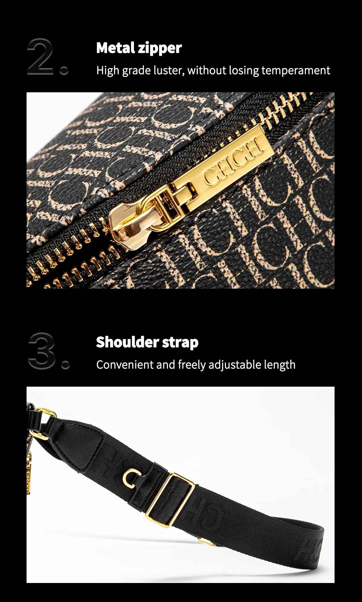 CHCH Women's Crossbody/Chest  Bag