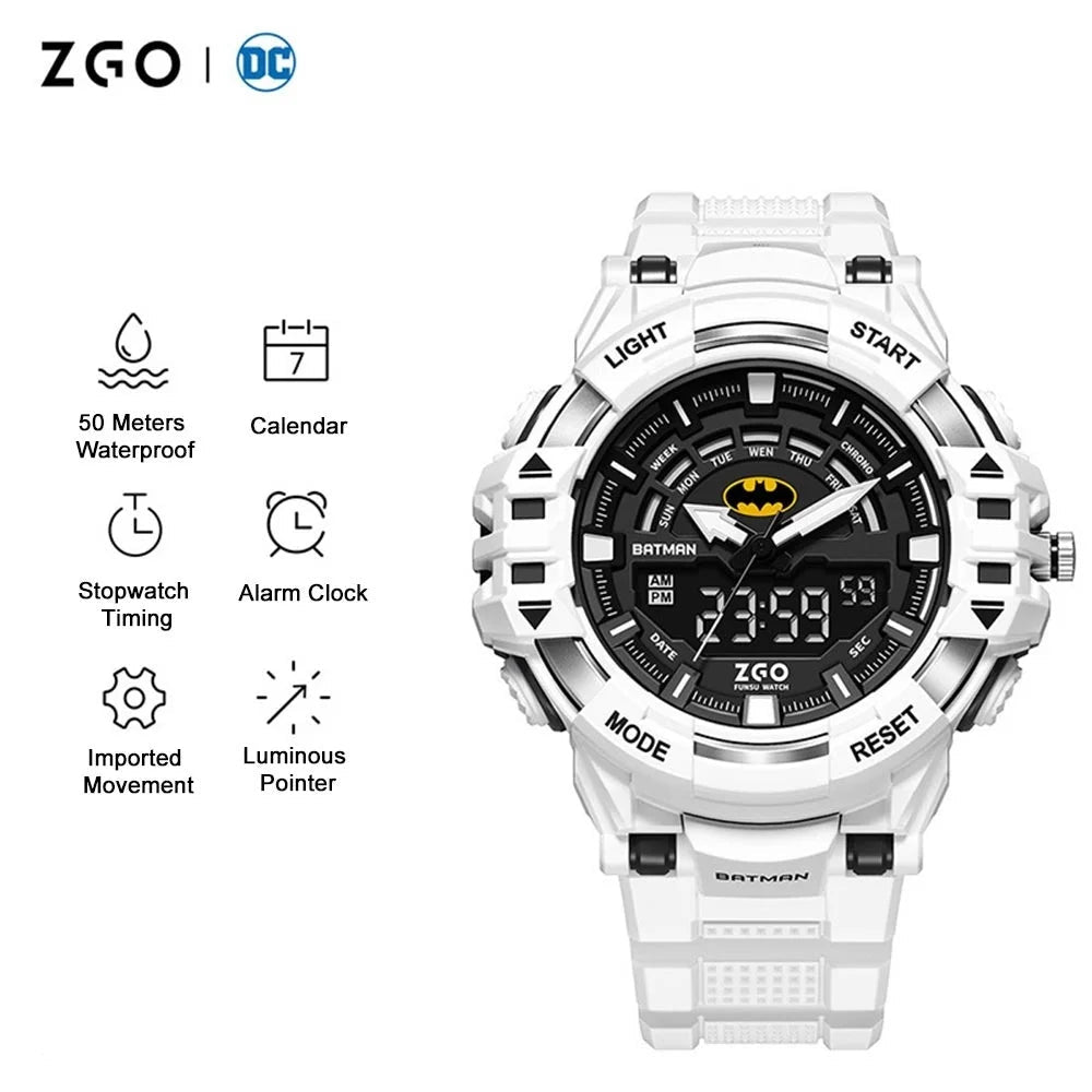 ZGO Batman & Superman Sports Watch - itzy bitsy
