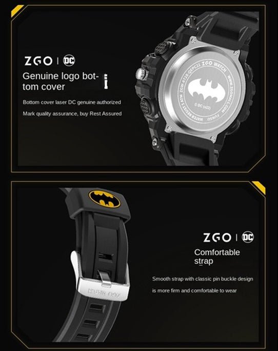 ZGO Batman & Superman Sports Watch - itzy bitsy