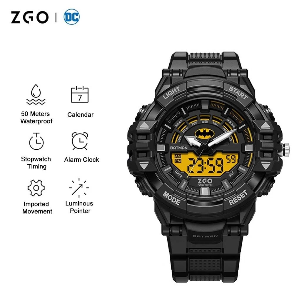 ZGO Batman & Superman Sports Watch - itzy bitsy