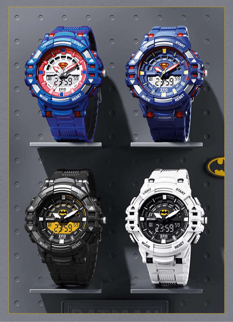 ZGO Batman & Superman Sports Watch - itzy bitsy