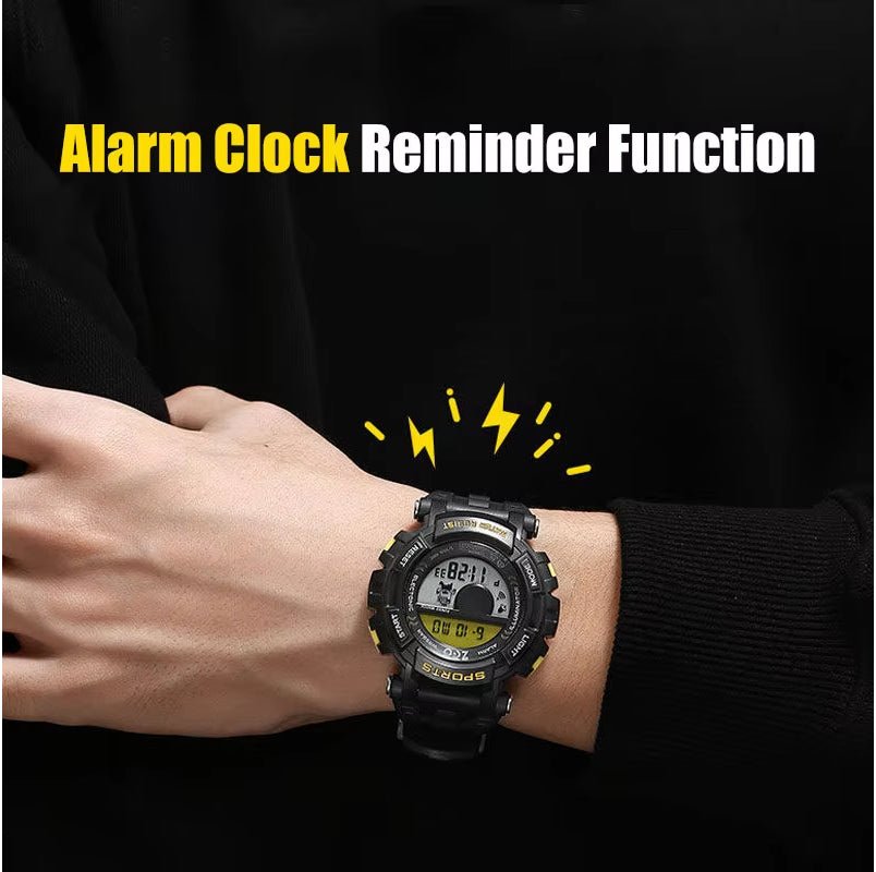 ZGO Co Branded Minions Sports Multi Functional Electronic Watch - itzy bitsy