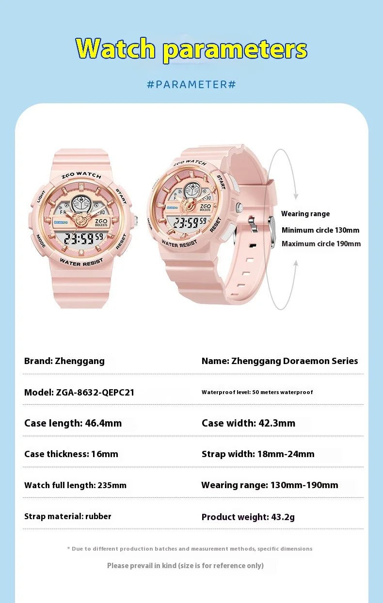 ZGO Doraemon Wrist Watch - itzy bitsy