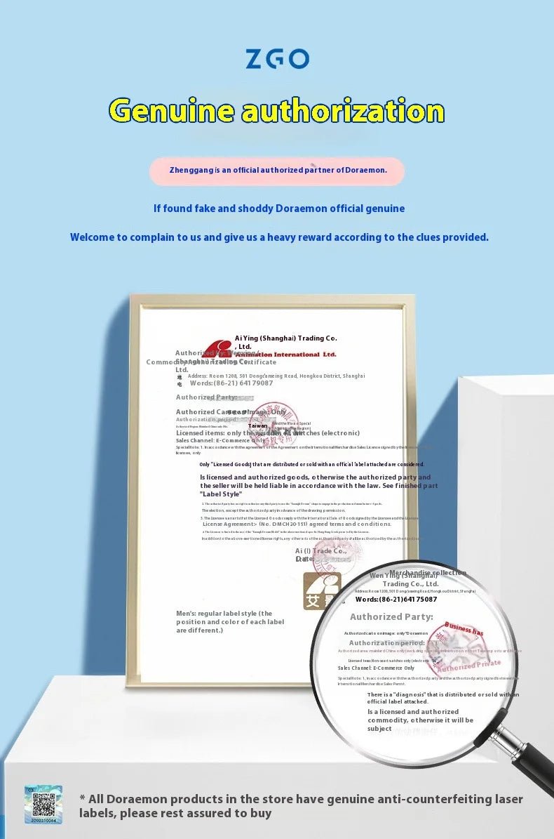 ZGO Doraemon Wrist Watch - itzy bitsy