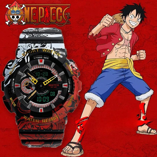 ZGO One Piece Luffy Waterproof Watch - itzy bitsy