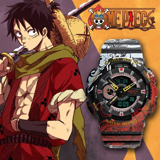 ZGO One Piece Luffy Waterproof Watch - itzy bitsy