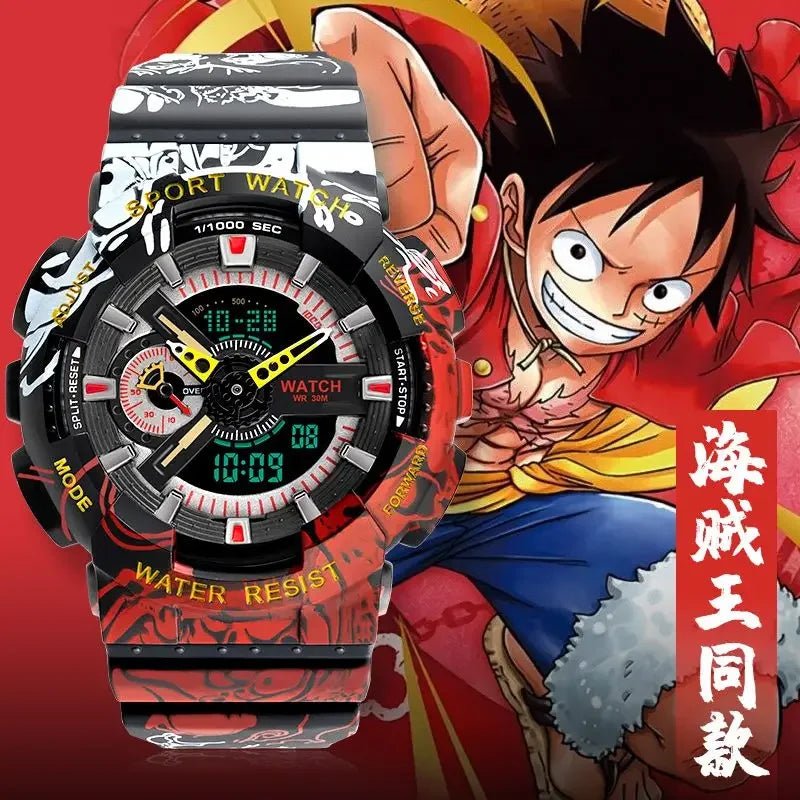 ZGO One Piece Luffy Waterproof Watch - itzy bitsy