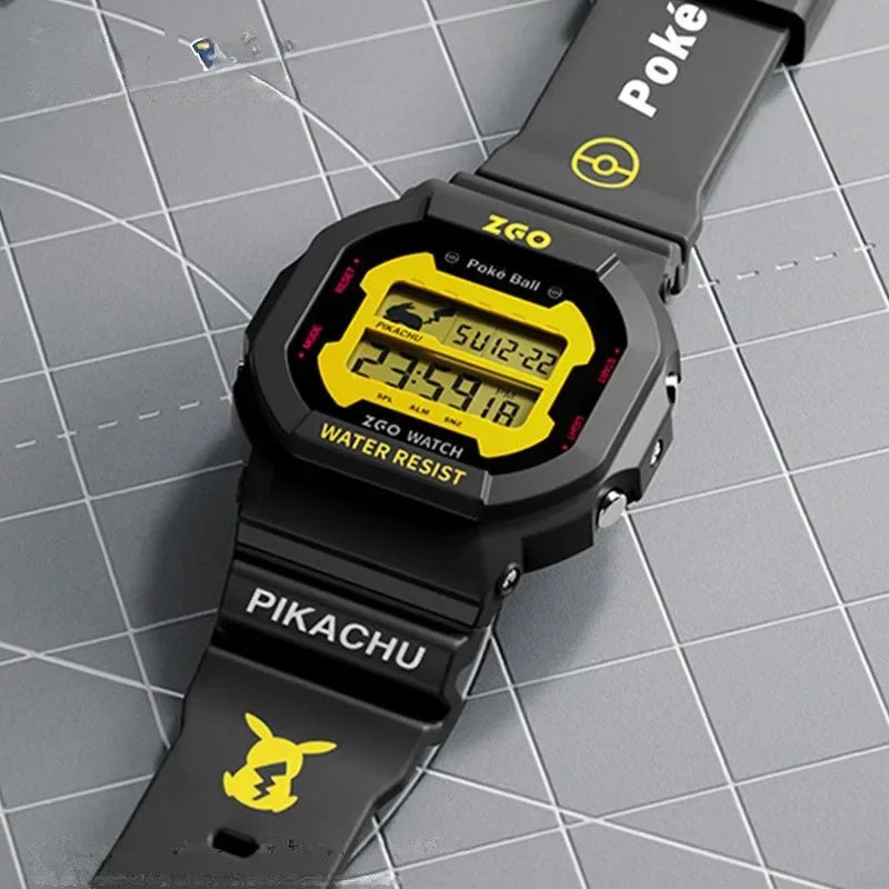 ZGO Pikachu Digital Watches - itzy bitsy