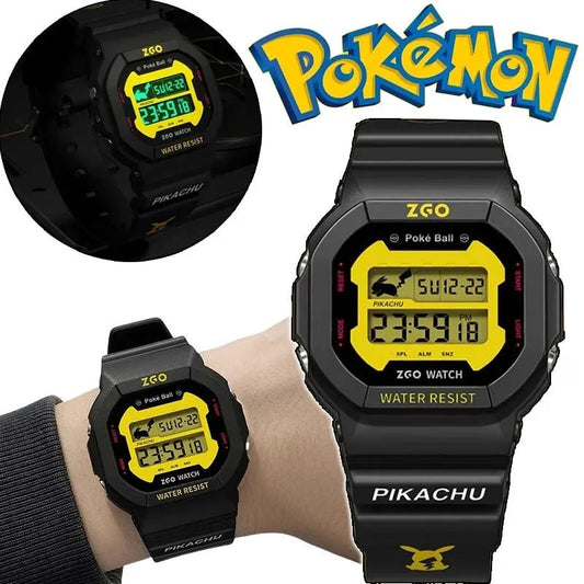 ZGO Pikachu Digital Watches - itzy bitsy