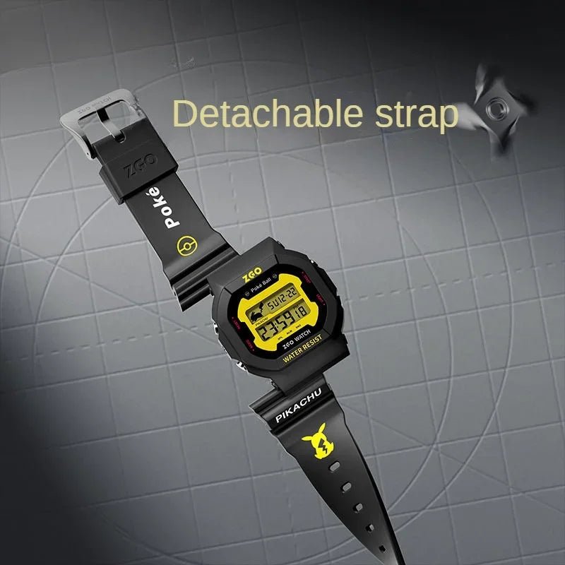 ZGO Pikachu Digital Watches - itzy bitsy