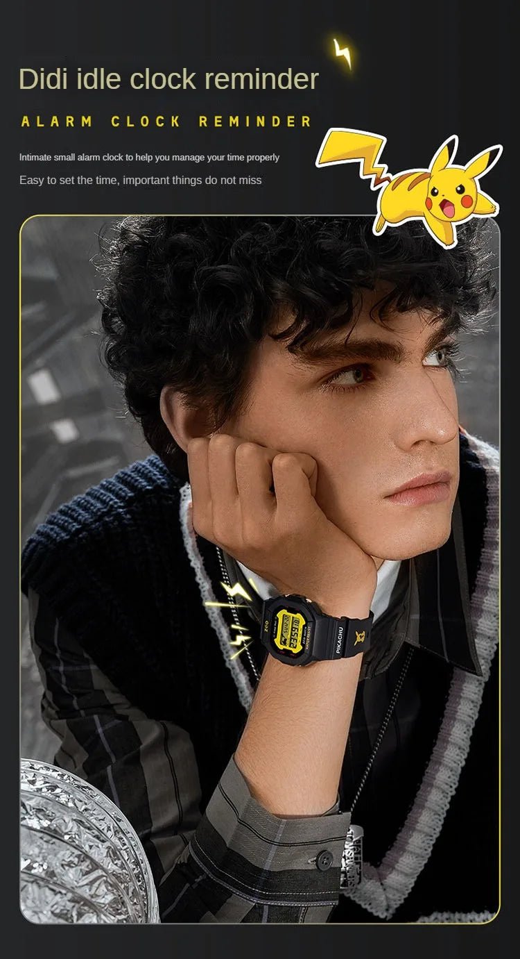 ZGO Pikachu Digital Watches - itzy bitsy