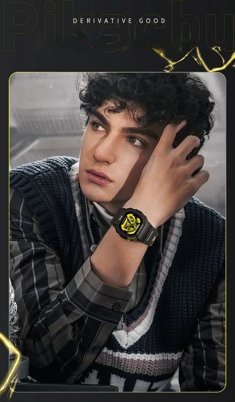 ZGO Pikachu Digital Watches - itzy bitsy