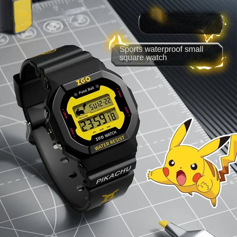 ZGO Pikachu Digital Watches - itzy bitsy