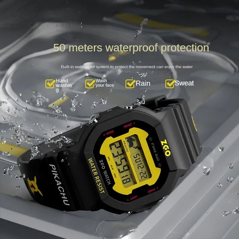 ZGO Pikachu Digital Watches - itzy bitsy