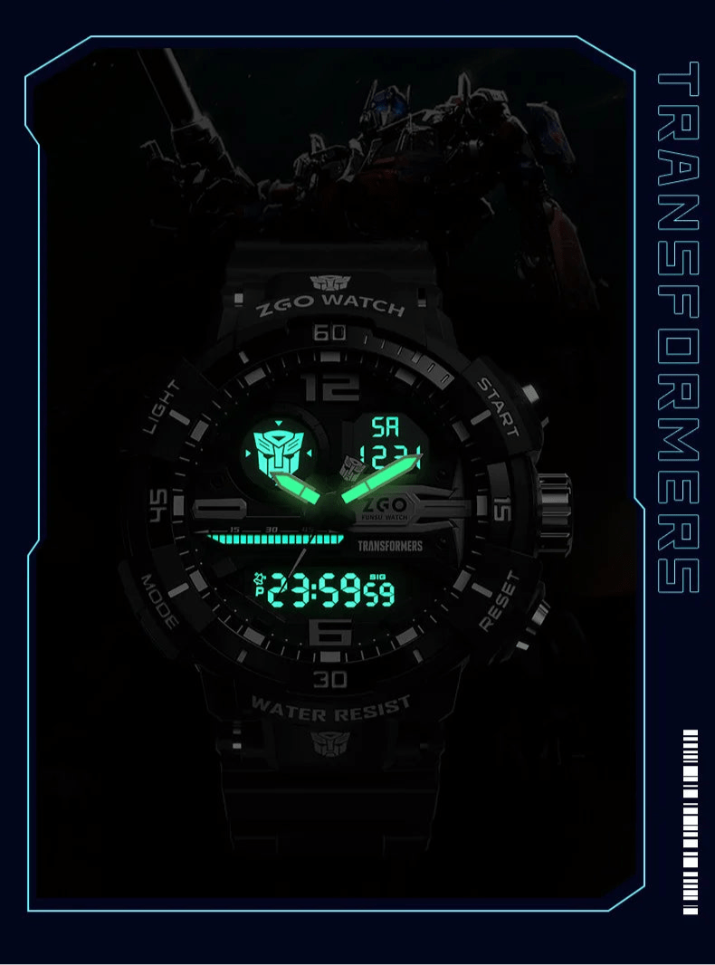 ZGO Transformers Sports Watch - itzy bitsy