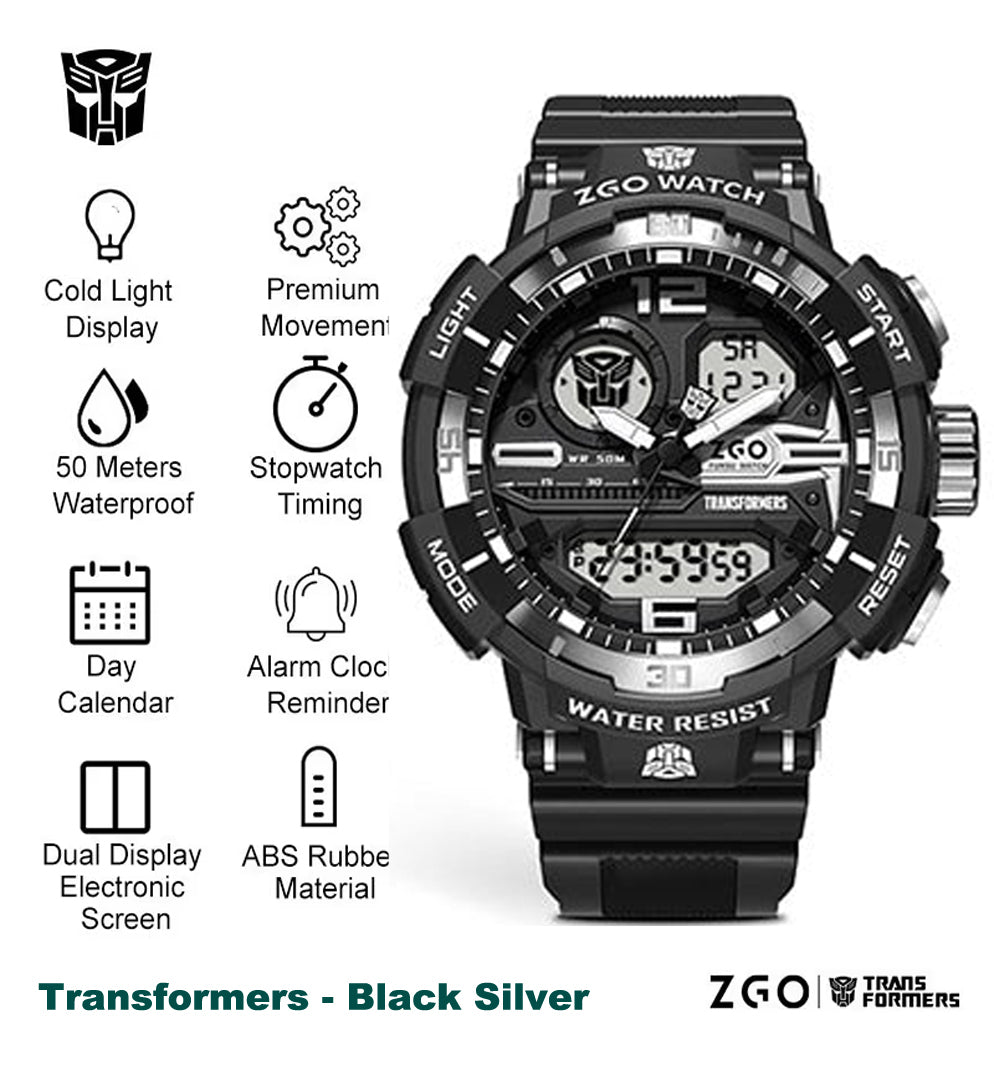 ZGO Transformers Sports Watch - itzy bitsy