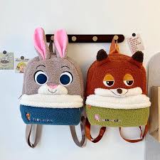 Zootopia Plush Backpack - itzy bitsy
