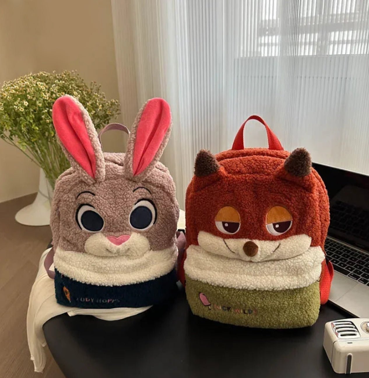 Zootopia Plush Backpack - itzy bitsy